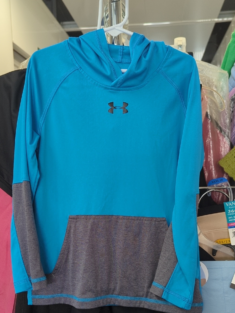 Under Armour Teal Performance Hoodie